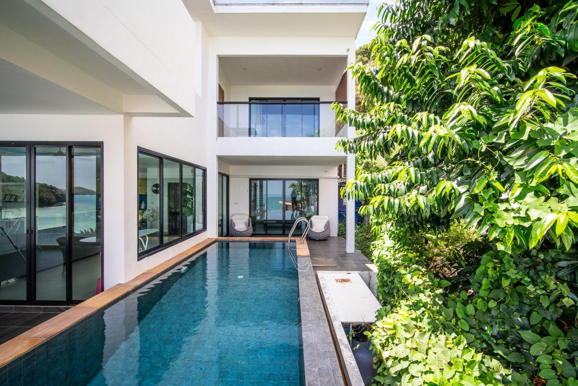 Mona Seaview Pool Villa Beach Front Aoyon Beach Ban Makham Δωμάτιο φωτογραφία