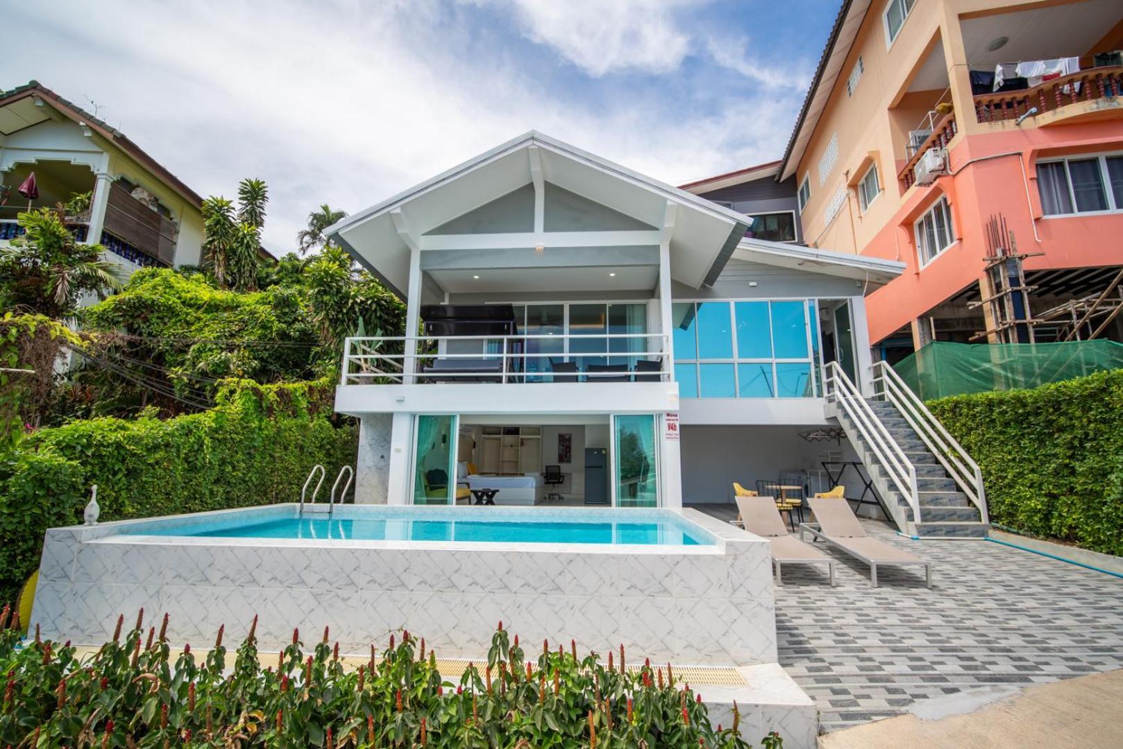 Mona Seaview Pool Villa Beach Front Aoyon Beach Ban Makham Εξωτερικό φωτογραφία